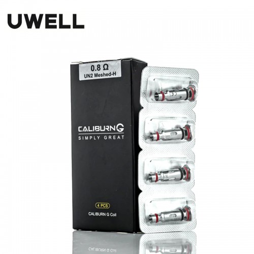 Uwell Caliburn G Replacement Coils 4ct/Pk